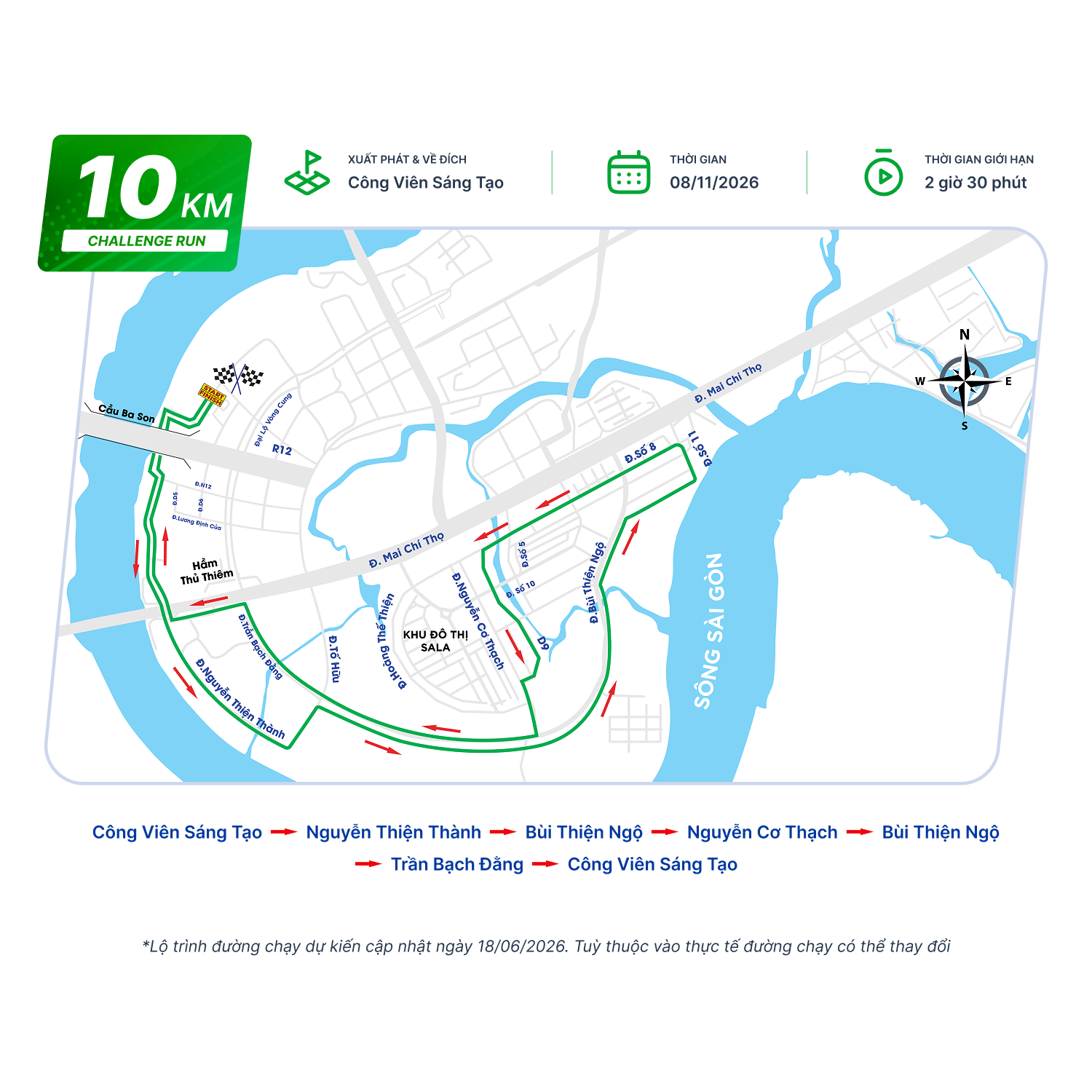 1 10km 1