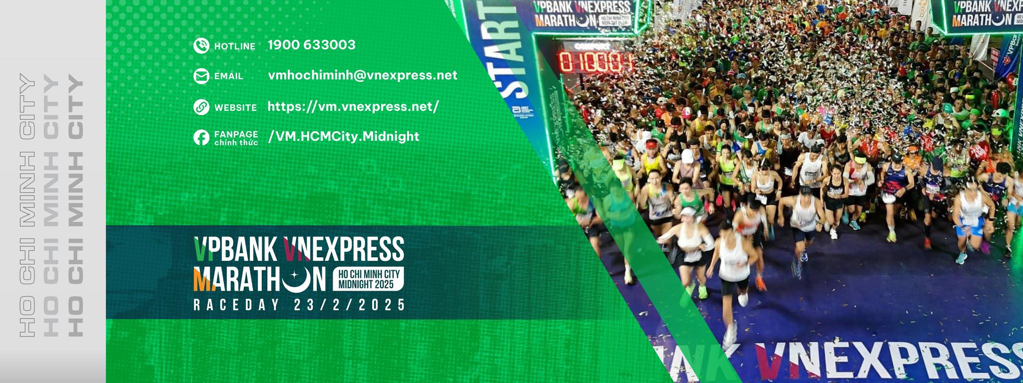 VPBank VnExpress Marathon Ho Chi Minh City Midnight