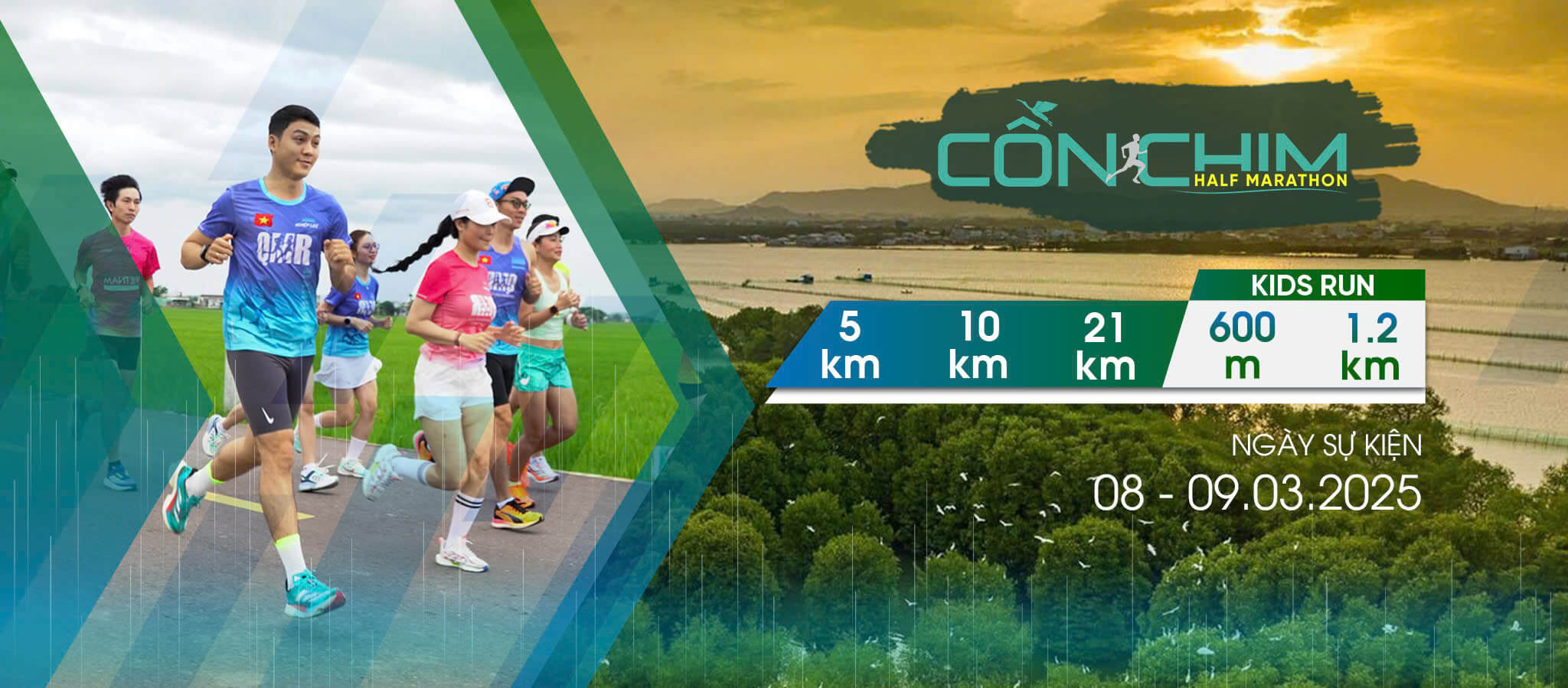 Cồn Chim Half Marathon 2025
