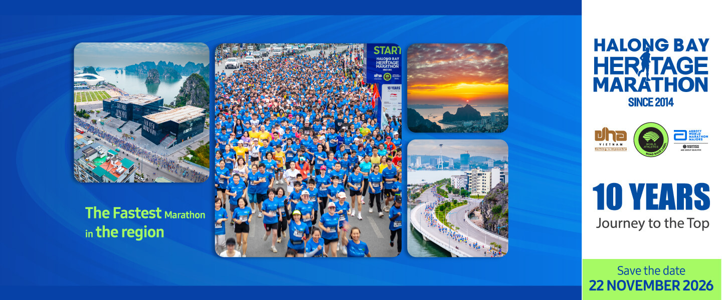 Marathon Quốc tế Di sản Vịnh Hạ Long 2026