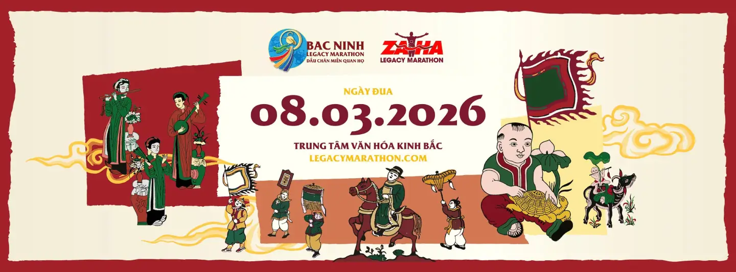 Giải chạy Bắc Ninh Dấu chân Miền Quan họ 2026