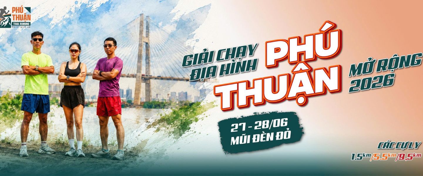 Giải chạy địa hình Phú Thuận mở rộng 2026