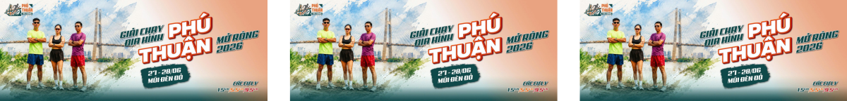 Giải chạy địa hình Phú Thuận mở rộng 2026