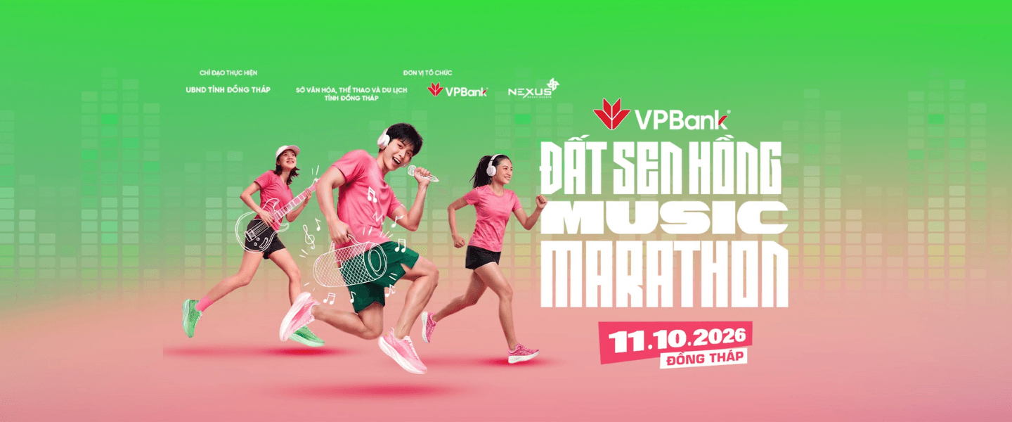 VPBank Đất Sen Hồng Music Marathon 2026