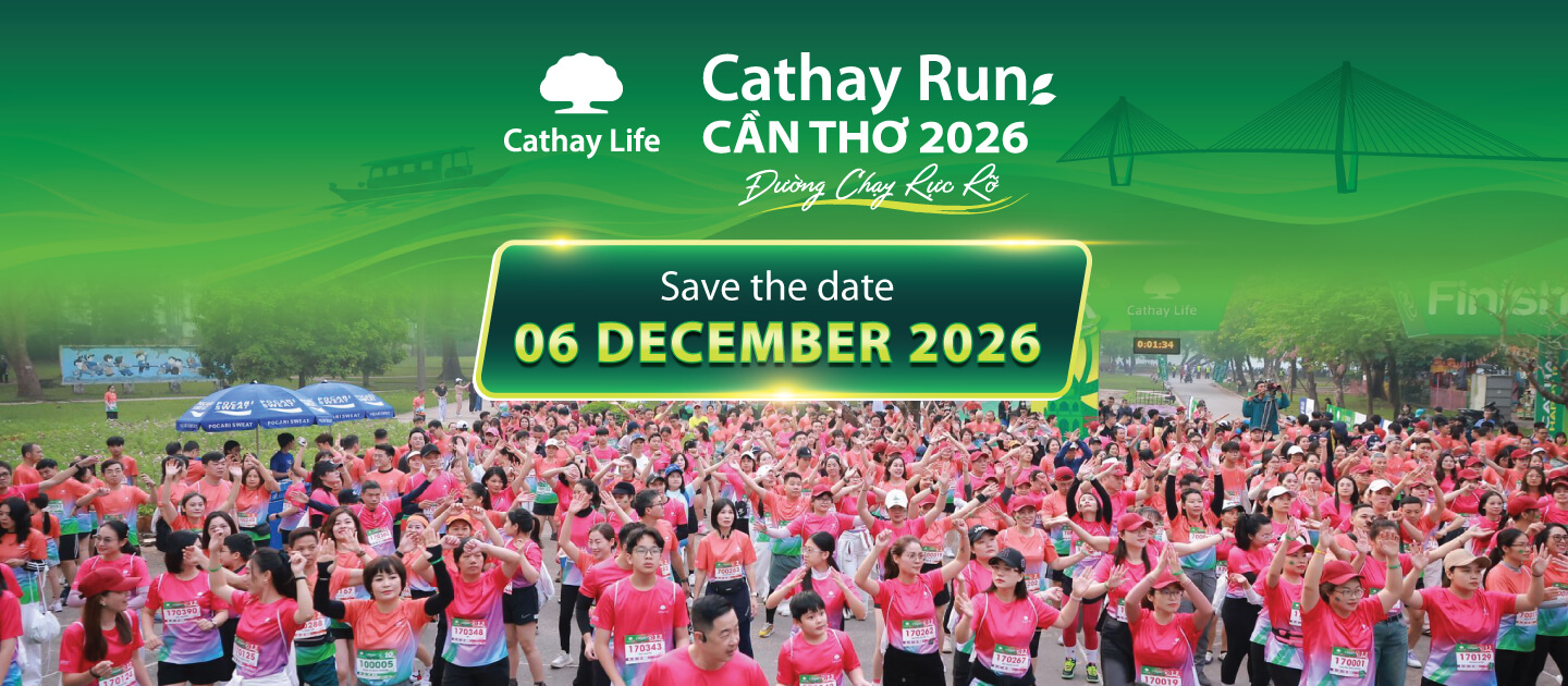 CATHAY RUN 2026 - ĐƯỜNG CHẠY RỰC RỠ