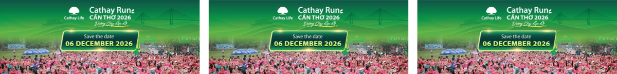 CATHAY RUN 2026 - ĐƯỜNG CHẠY RỰC RỠ